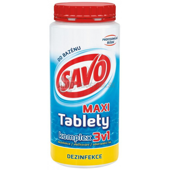 SAVO BAZEN CHLOR TABLETY MAXI 3V1 1,4 KG