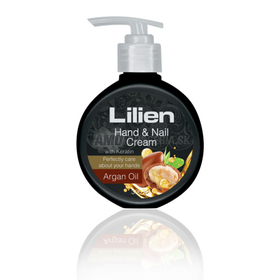 LILIEN KRÉM NA RUKY A NECHTY PUMPA ARGAN OIL 300 ML