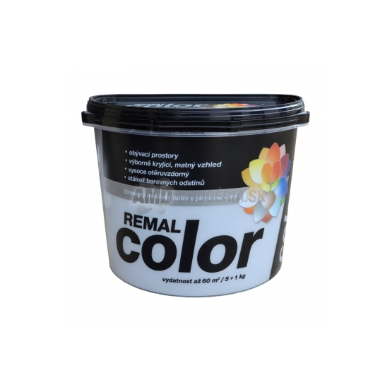 REMAL COLOR FARBA NA STENU POPOLUŠKA 6 KG