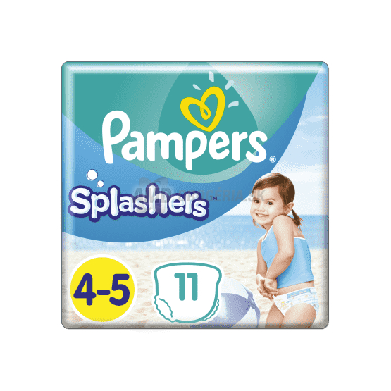 PAMPERS SPLASHERS PLIENKY DO VODY 9-15 KG 11 KS