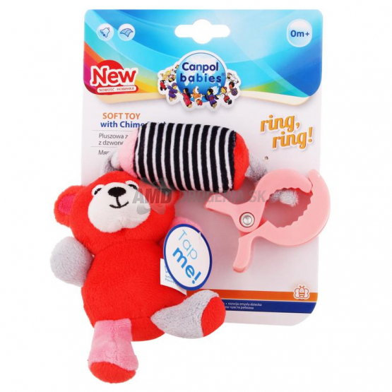 CANPOL PLYŠOVÁ ZÁVESNÁ MACKO 1 KS