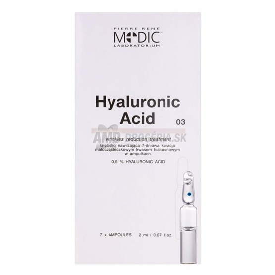 PIERRE RENÉ MEDIC LABORATORIUM AMPULKY KYSELINA HYALURONOVÁ 7X2 ML