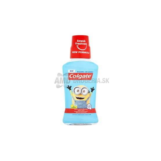 COLGATE ÚSTNA VODA DETSKÁ MIMONI 6- 12 ROKOV 250 ML