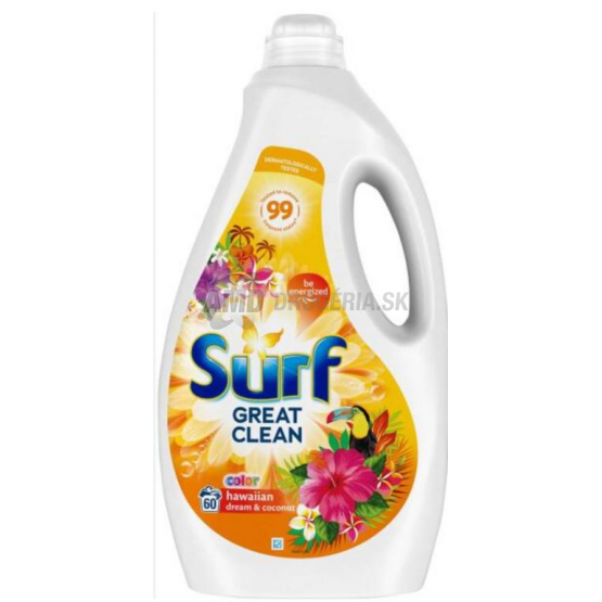 SURF GÉL NA PRANIE COLOR HAWAI 60 PD