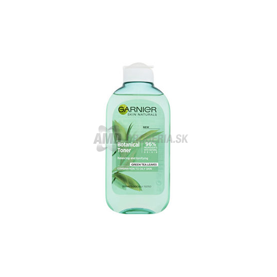 GARNIER BOTANIC PLEŤOVÁ VODA TONER GREEN TEA LEAVES 200 ML