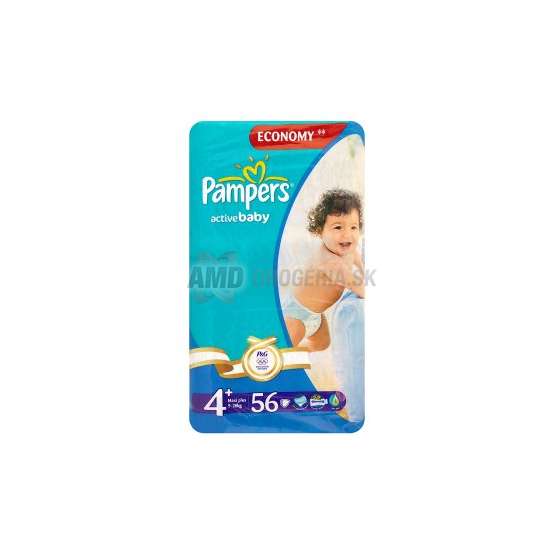 PAMPERS JUNIOR 4 + MAXI 56 KS