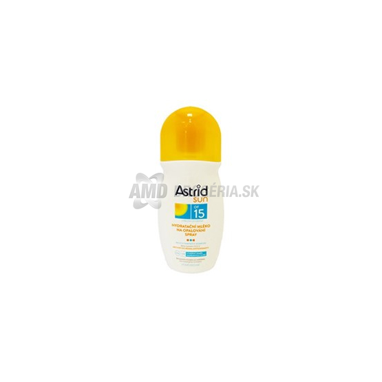 ASTRID SUN MLIEKO V SPREJI OF15  200 ML