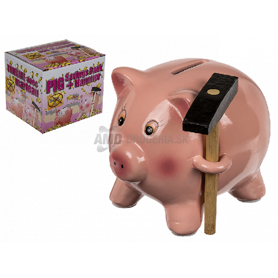 KERAMICKÁ POKLADNIČKA PRASIATKO 1 KS