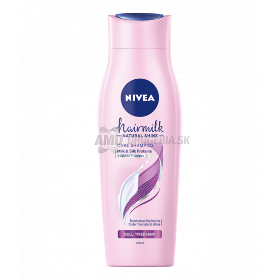 NIVEA HAIRMILK ŠAMPÓN SHINE 250 ML