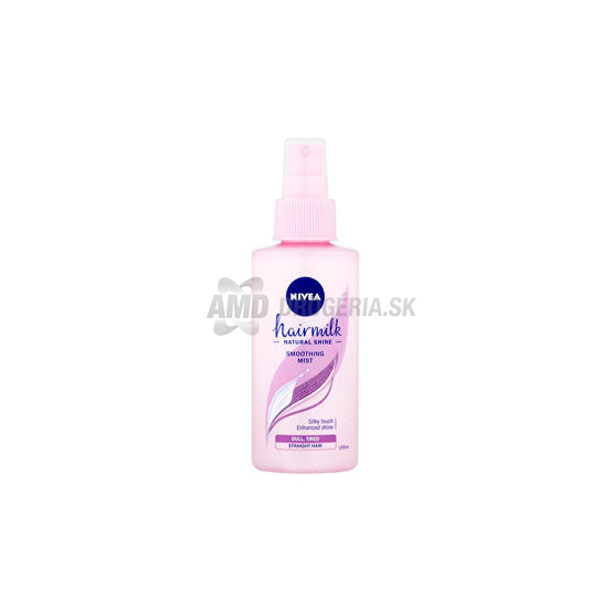 NIVEA HAIRMILK KONDCIONÉR BEZOPLACHOVÝ SHINE SPREJ 150 ML 