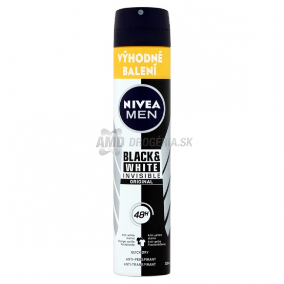 NIVEA DEODORANT BLACK & WHITE ORIGINÁL 150 ML