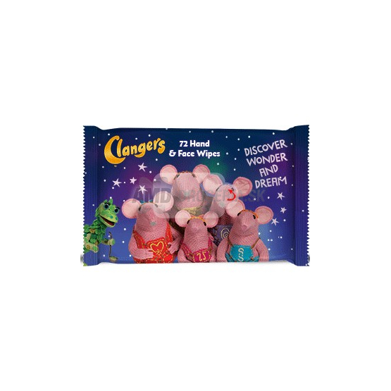 CALANGERS VLHČENÉ UTIERKY 72 KS