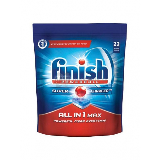 FINISH TABLETY DO UMÝVAČKY ALL IN 1 MAX 22 KS