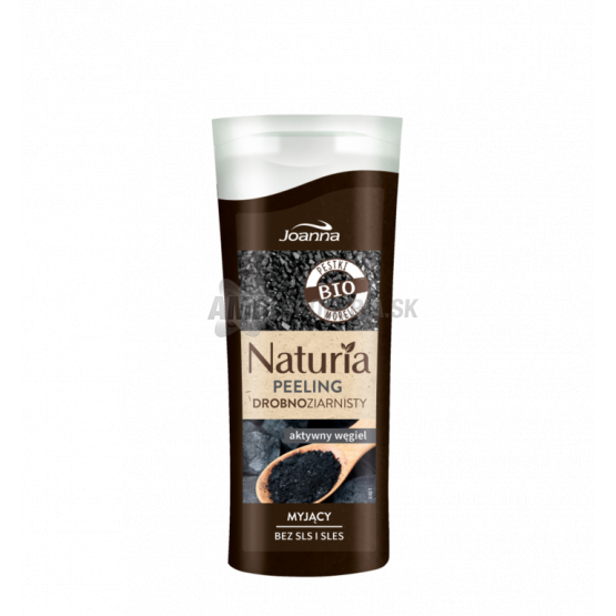 NATURIA PEELING JEMNOZRNNÝ UHLIE 100 G