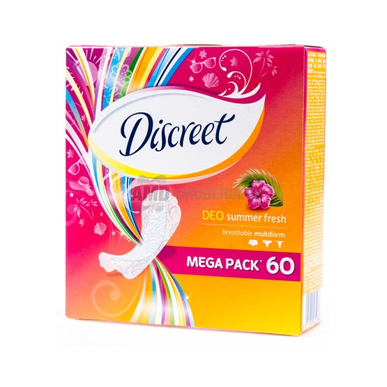 DISCREET INTIM SUMMER FRESH 60 KS