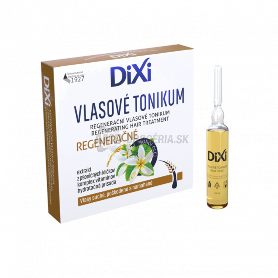 DIXI AMPULKY REGENERAČNÉ SUCHÉ A NAMÁHANE VLASY 6 KS