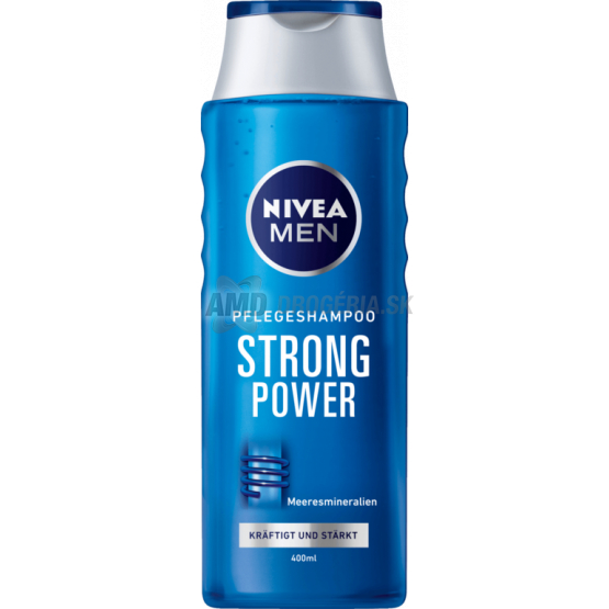 NIVEA ŠAMPÓN FOR MEN STRONG POWER 400 ML 