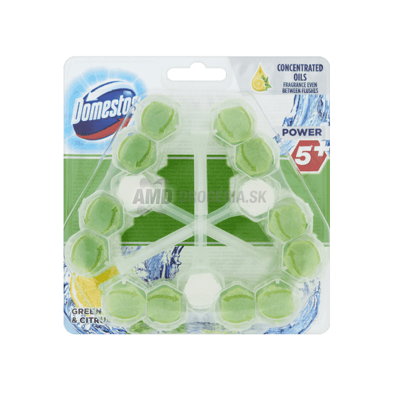 DOMESTOS WC POWER5+ GREEN A CITRUS 3 KS