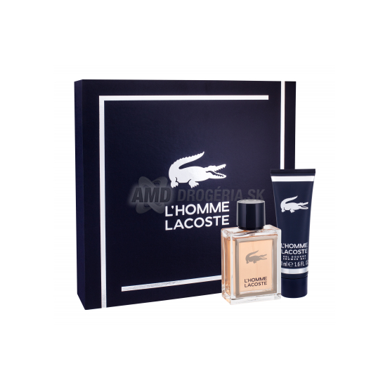 KOZMETICKÁ SADA LACOSTE L'HOMME TOALETNÁ VODA 50 ML + SPRCHOVÝ GÉL 50 ML