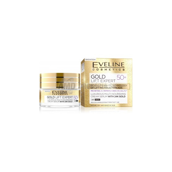 EVELINE KREM LIFT EXPERT 50+ DEN,NOC 50 ML