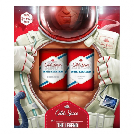 PÁNSKA DARČEKOVÁ KAZETA OLD SPICE WHITEWATER STICK + VODA PO HOLENÍ 100 ML X18