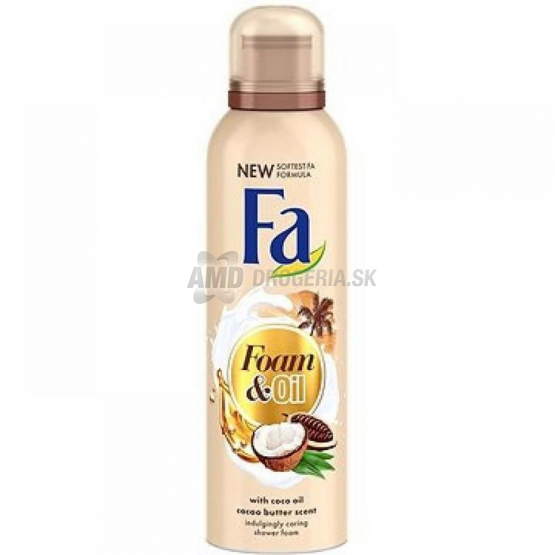 FA SPRCHOVÁ PENA CREAM A OIL CACAO 200 ML