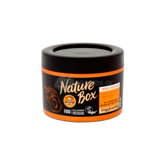 NATURE BOX TELOVÉ MASLO APRICOT 200 ML 