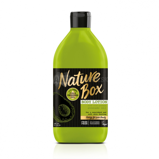 NATURE BOX TELOVÉ MLIEKO AVOCADO 385 ML