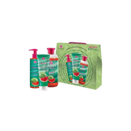 DÁMSKA DARČEKOVÁ KAZETA DERMACOL AROMA RITUAL VODNÝ MELÓN I.  X18