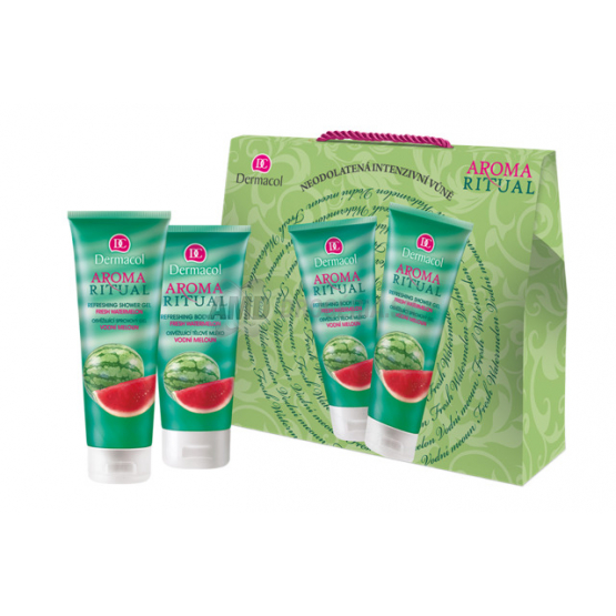 DÁMSKA DARČEKOVÁ KAZETA DERMACOL AROMA RITUAL VODNÝ MELON II.  X18