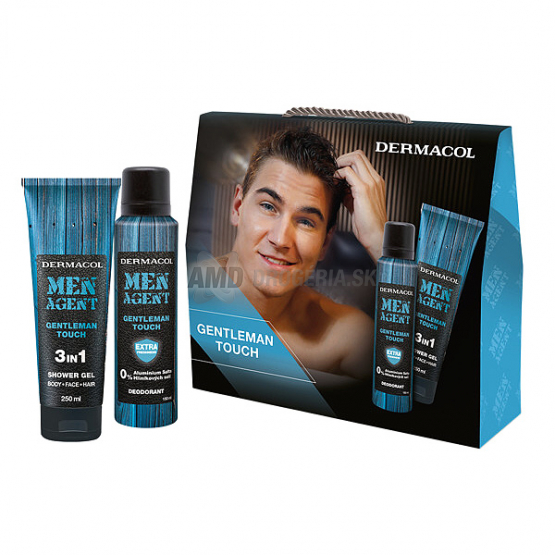 PÁNSKA DARČEKOVÁ KAZETA DERMACOL MEN AGENT GENTLEMAN II.  X18