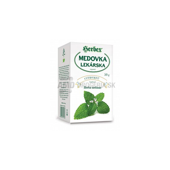 HERBEX ČAJ MEDOVKA LEKÁRSKA 50G
