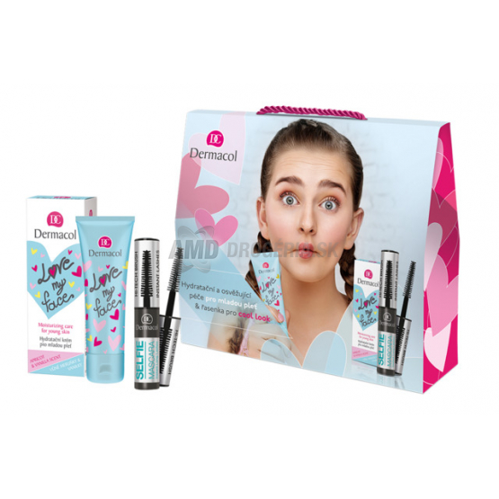 DÁMSKA DARČEKOVÁ KAZETA DERMACOL LOVE MY FACE  X18
