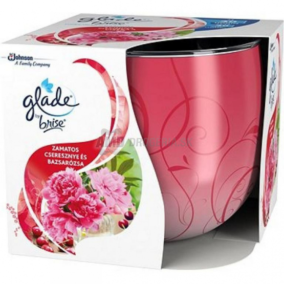 GLADE SVIEČKA PIVOŇKA A VIŠŇA 120 G