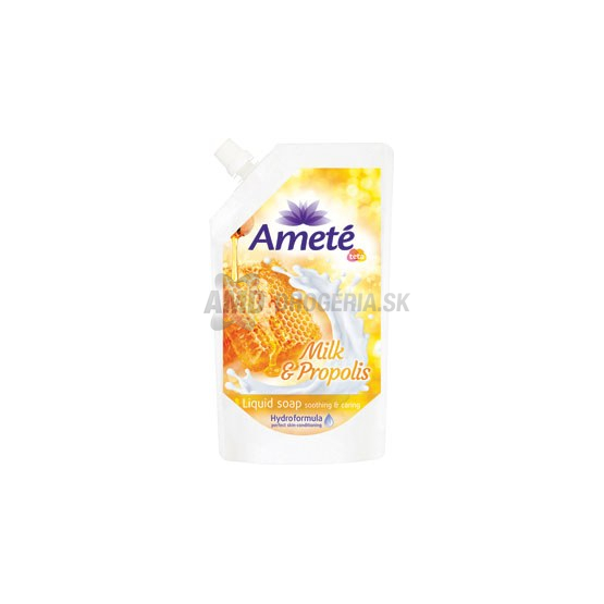 AMETE TEKUTÉ MYDLO MLIEKO PROPOLIS NÁHRADNÁ NÁPLŇ 500ML