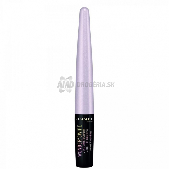 Rimmel London Wonder'Swipe 2-in-1 linka a tieň na oči, 005 Yassss, 1,7 ml