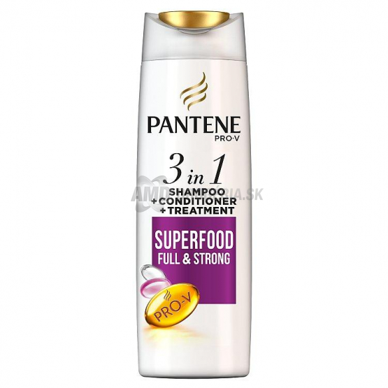 PANTENE ŠAMPÓN 3V1 SUPER FOOD 360 ML