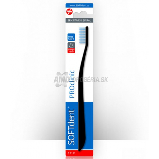 SOFTDENT ZUBNÁ KEFKA PRO CLINIC SENSITIVE MÄKKÁ 1 KS