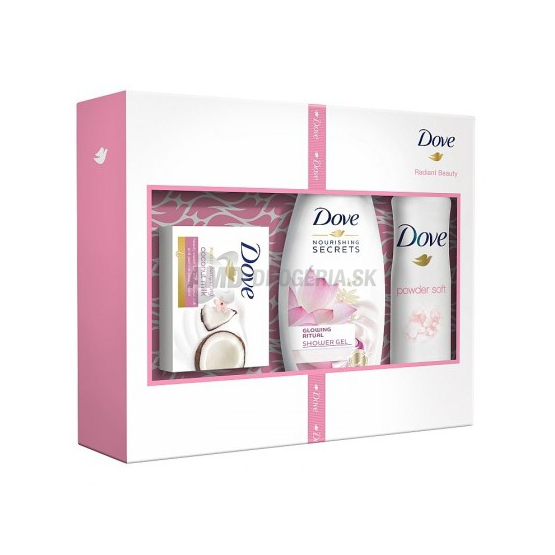 DÁMSKA DARČEKOVÁ KAZETA DOVE LOTUS SET X18