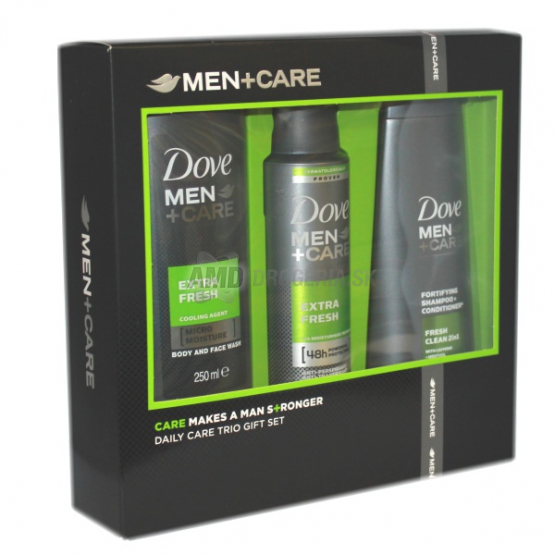 PÁNSKA DARČEKOVÁ KAZETA DOVE FOR MEN EXTRA FRESH SET X18