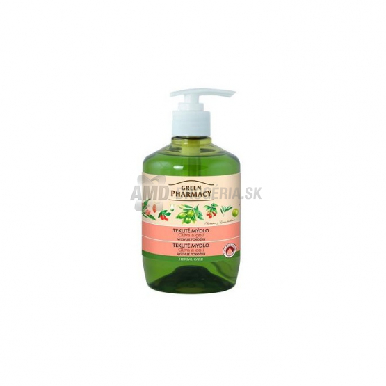 GREEN PHARMACY TEKUTÉ MYDLO OLIVA A GOJI 460 ML