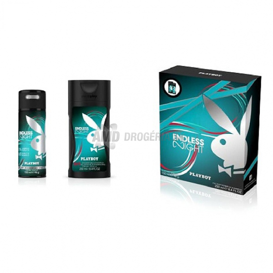 PÁNSKA DARČEKOVÁ KAZETA PLAYBOY ENDLESS NIGHT X18