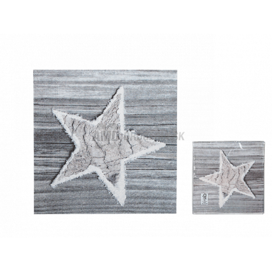 VIANOČNÉ SERVÍTKY S HVIEZDOU 1 KS