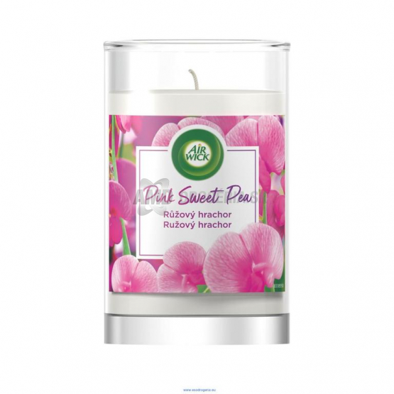 AIR WICK SVIEČKA RUŽOVÝ HRACHOR 310 G 