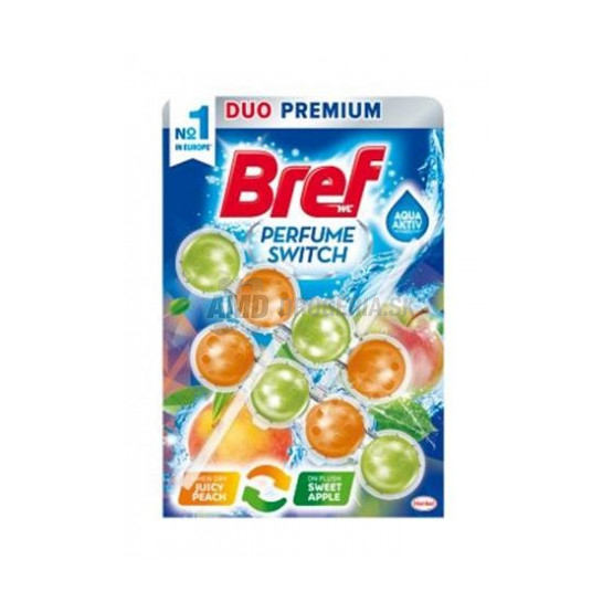 BREF WC POWER AKTIV PARFUME SWITCH PEACH A APPLE 2KS 