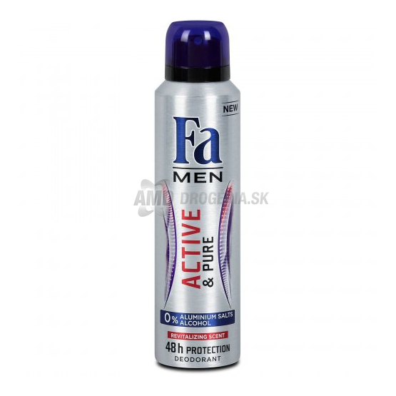 FA DEODORANT MEN ACTIVE A PURE 150 ML