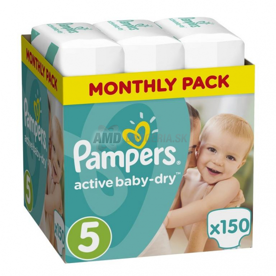 PAMPERS GIANT PACK JUNIOR 5 150 KS 