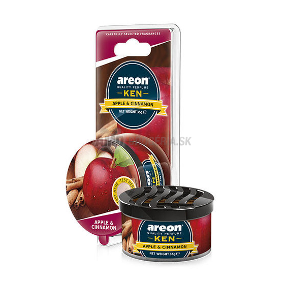 AREON KEN OSVIEŽOVAČ DO AUTA JABLKO ŠKORICA 35 G