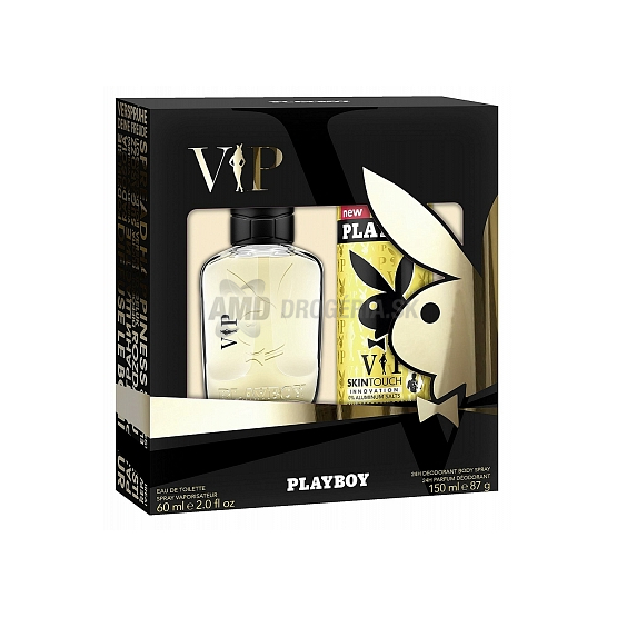 PÁNSKA DARČEKOVÁ KAZETA PLAYBOY VIP X18