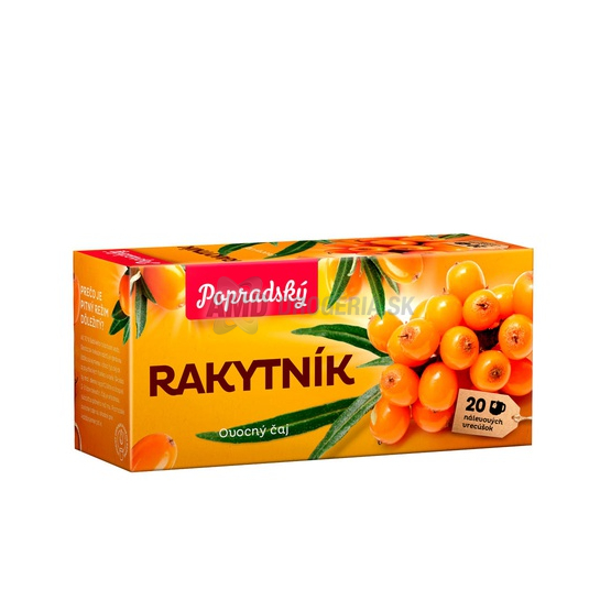 POPRADSKÝ ČAJ OVOCNÝ RAKYTNÍK 20X2G